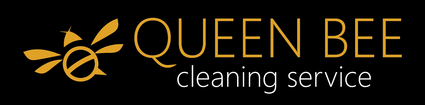 The Queen Bee cleaning business logo