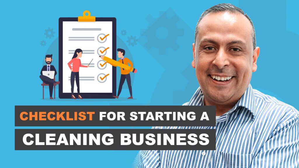 Checklists for starting a cleaning business cover