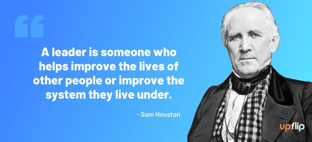 Quote of sam houston