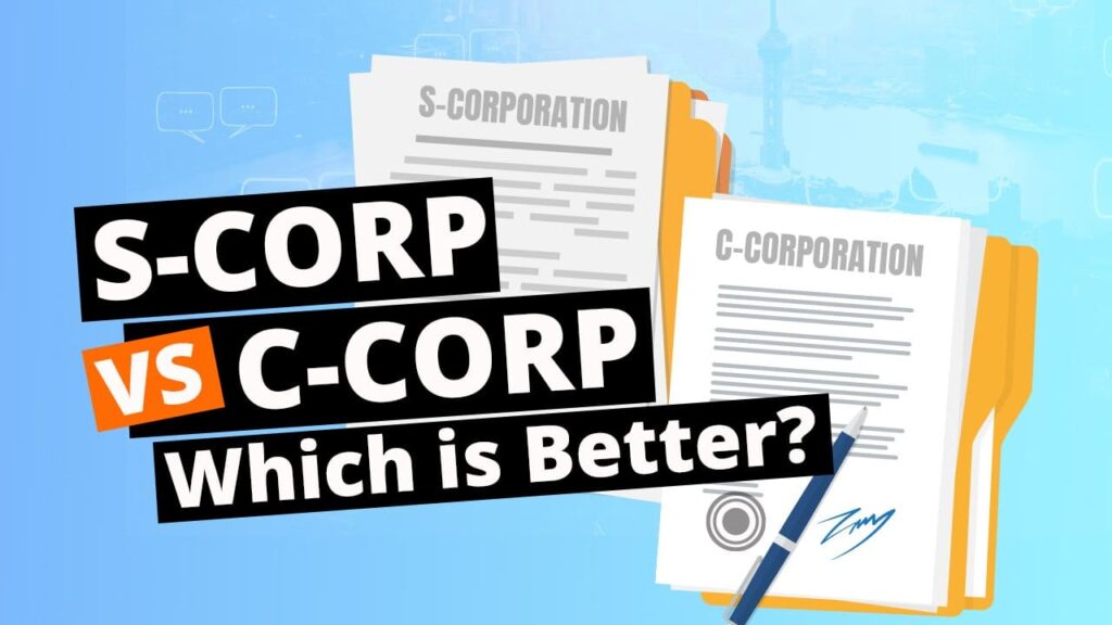 S-corp vs c-corp document