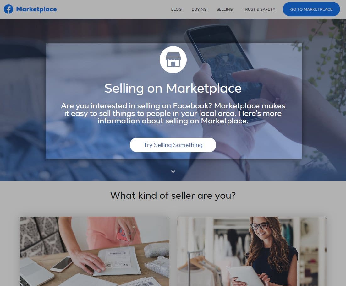 Best Things to Resell: The Ultimate Guide (2025) 3 Screenshot of Facebook marketplace website