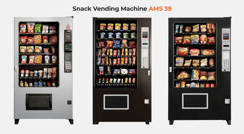 Snack vending machines model AMS39