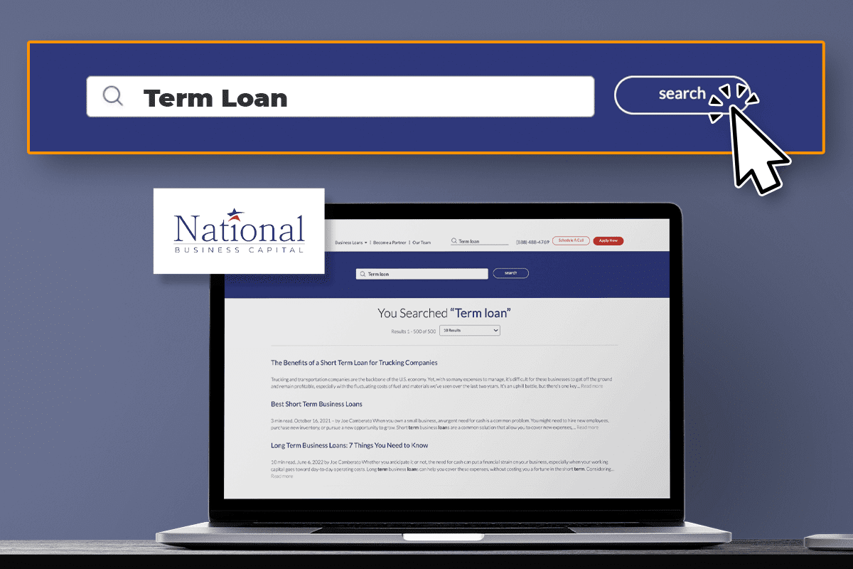 Screenshot of nationalbusinesscapital website