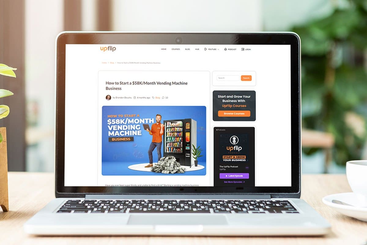 47 Best Side Hustle Ideas (for 2025) 2 Vending machine route article