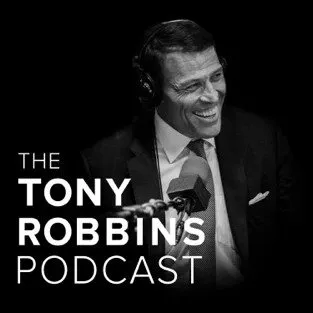 The tony robbins podcast cover