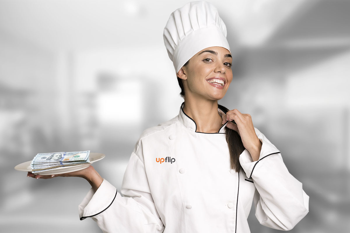 The 25 Best Low-Cost Business Ideas (for 2025) 25 Personal chef holding cash on a plate