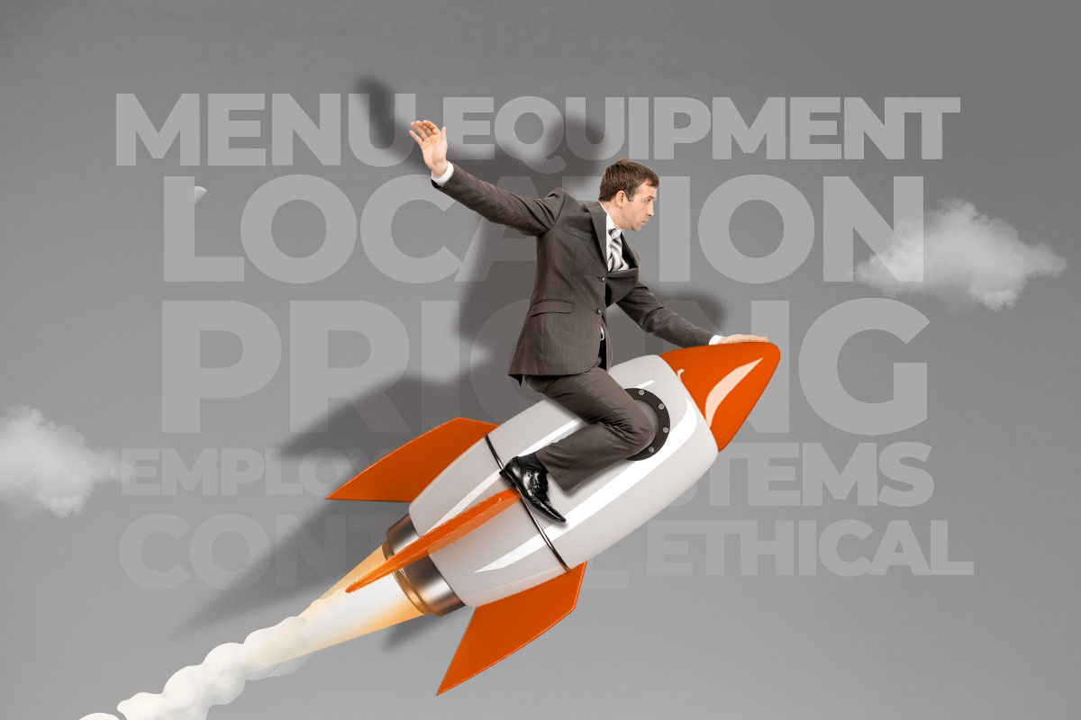 guy sitting on a rocketship