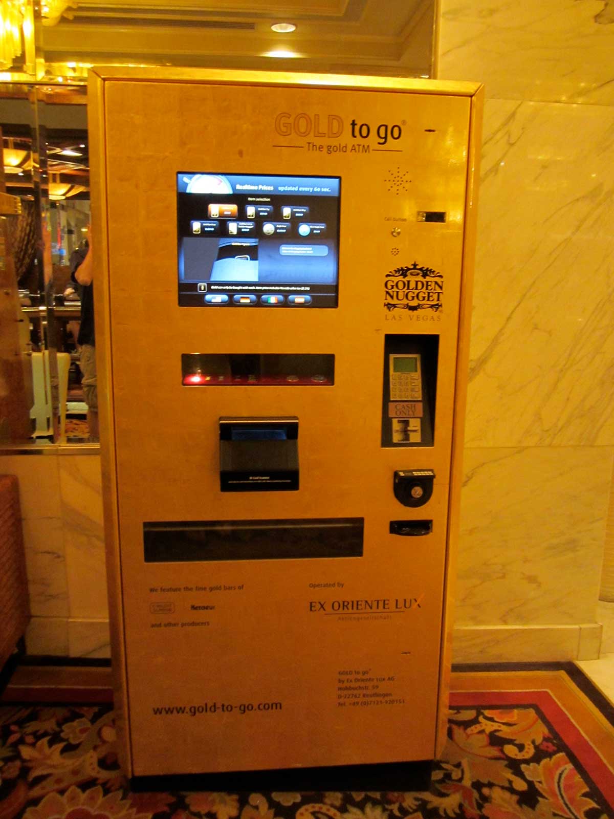 59 Types of Vending Machines (for Your Vending Business) 17 Gold to go vending machines on the corridor