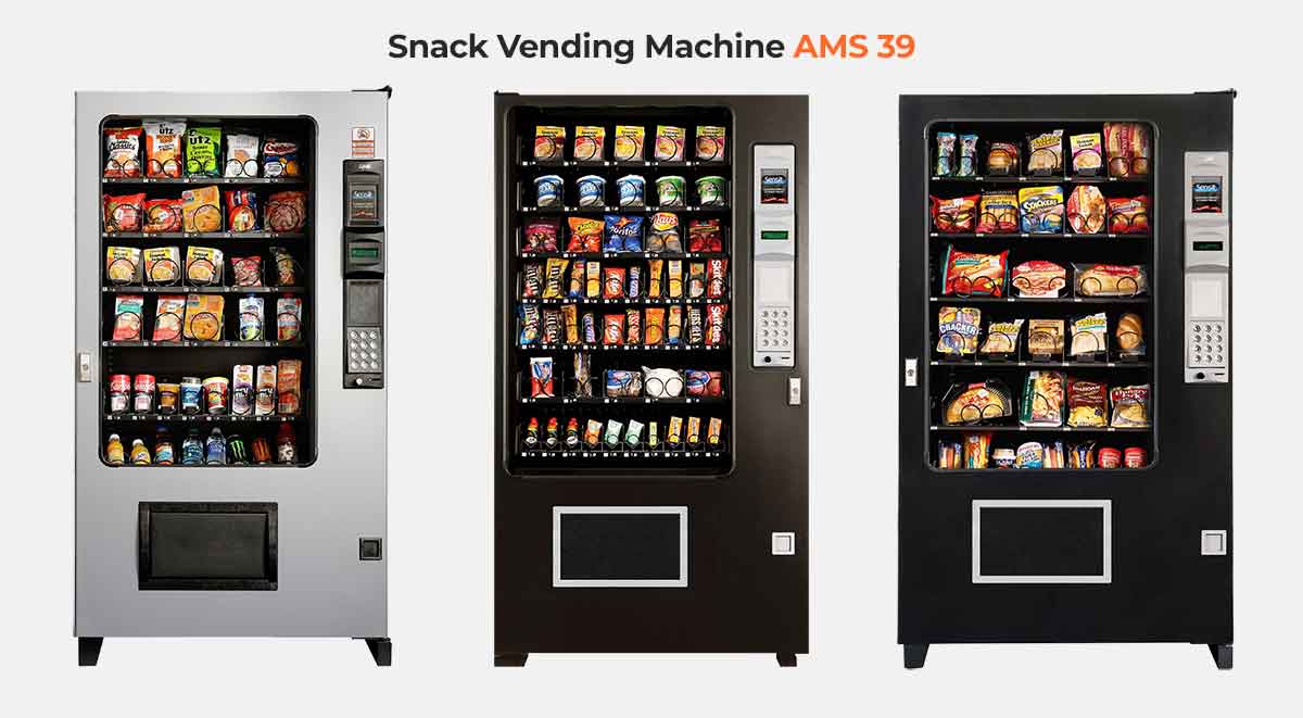 59 Types of Vending Machines (for Your Vending Business) 2 Snack vending machine